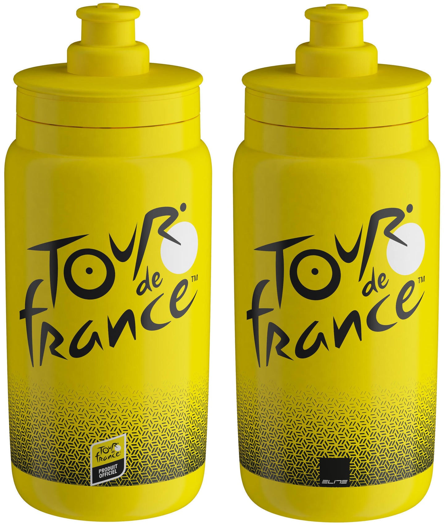Botella de agua Elite Fly Tour de Francia Trinkfl. volar tour de francia amarillo 550ml