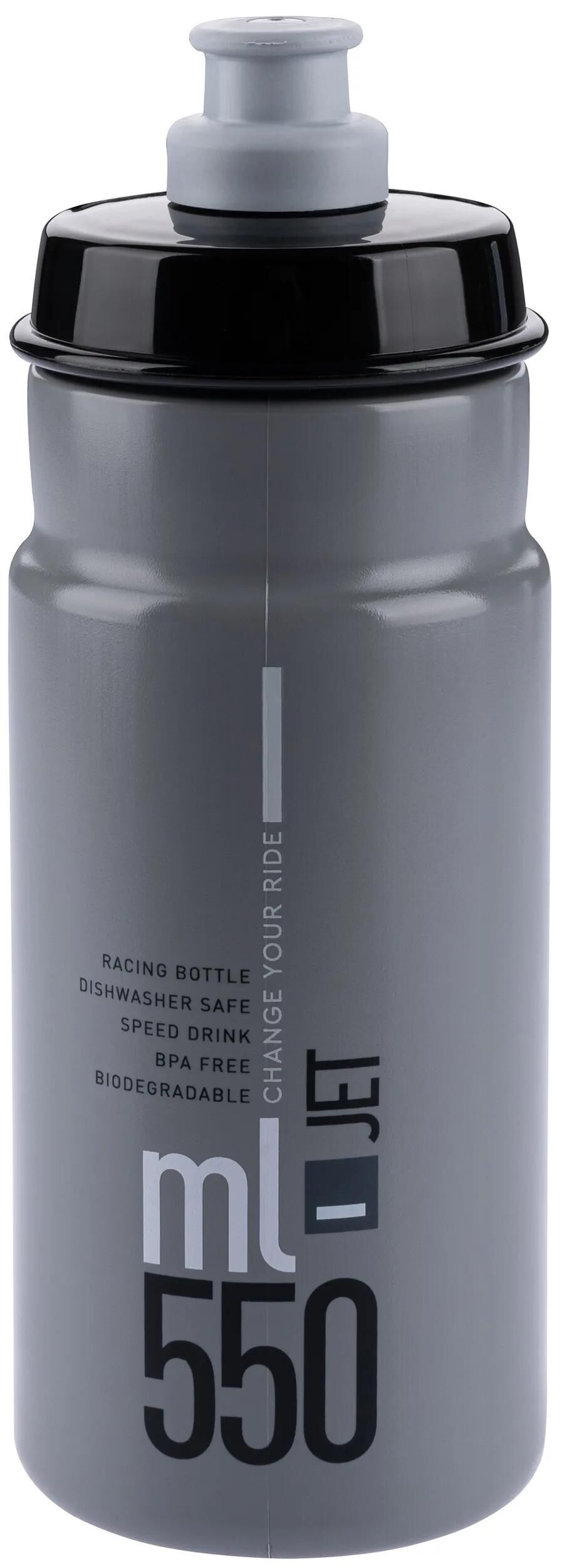 Jet per bottiglia d'acqua Elite più getto per bottiglia più 550 ml grigio chiaro