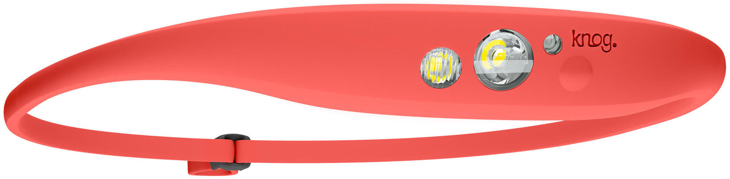 Faro delantero LED Knog quokka 150 faro delantero led quokka 150 rescate naranja