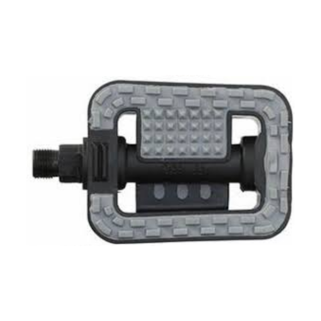 pedali piattaforma antiscivolo city bike 9 16 pollici nero