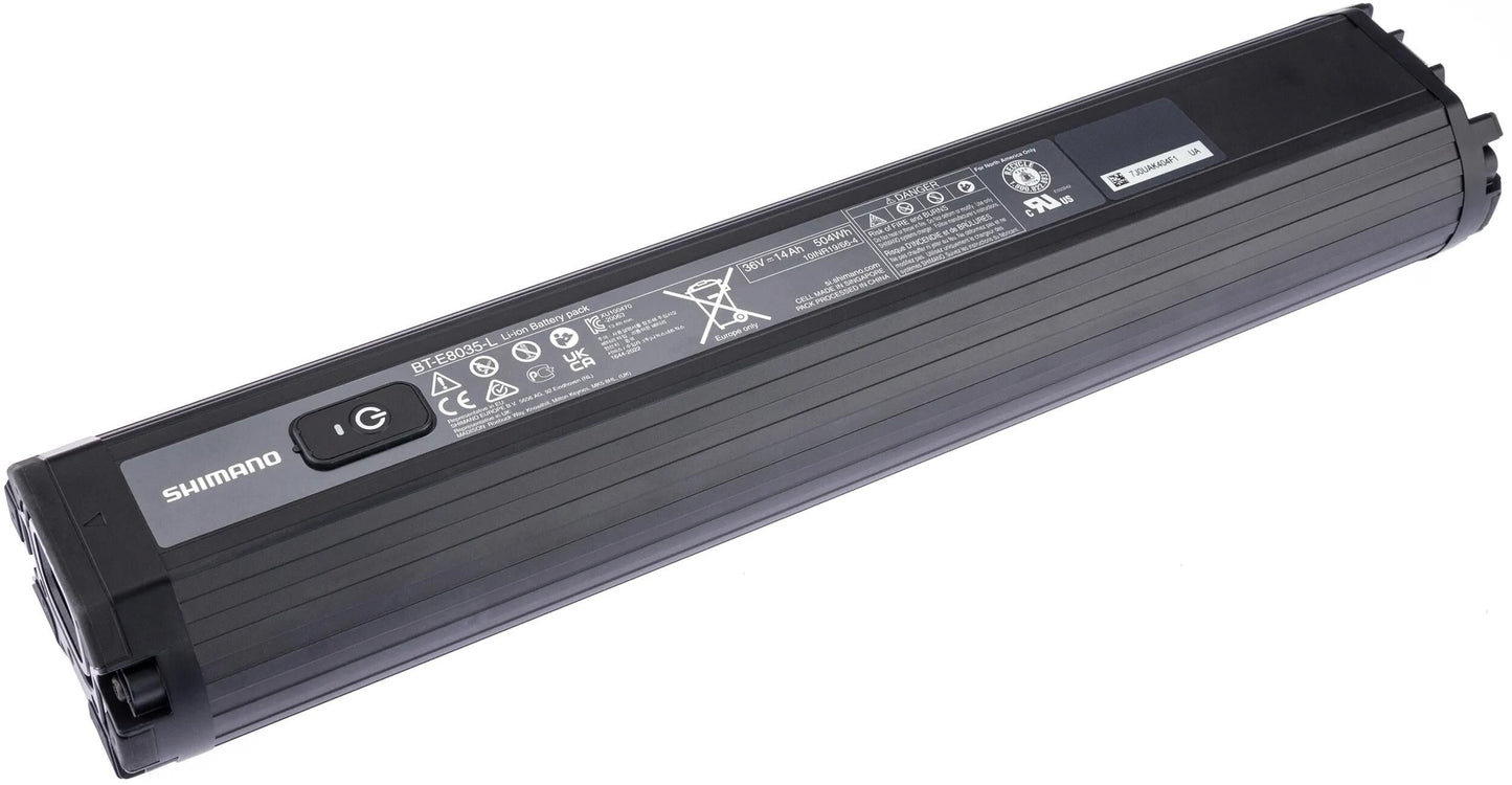 Pasos de batería Shimano BT-E8035-L