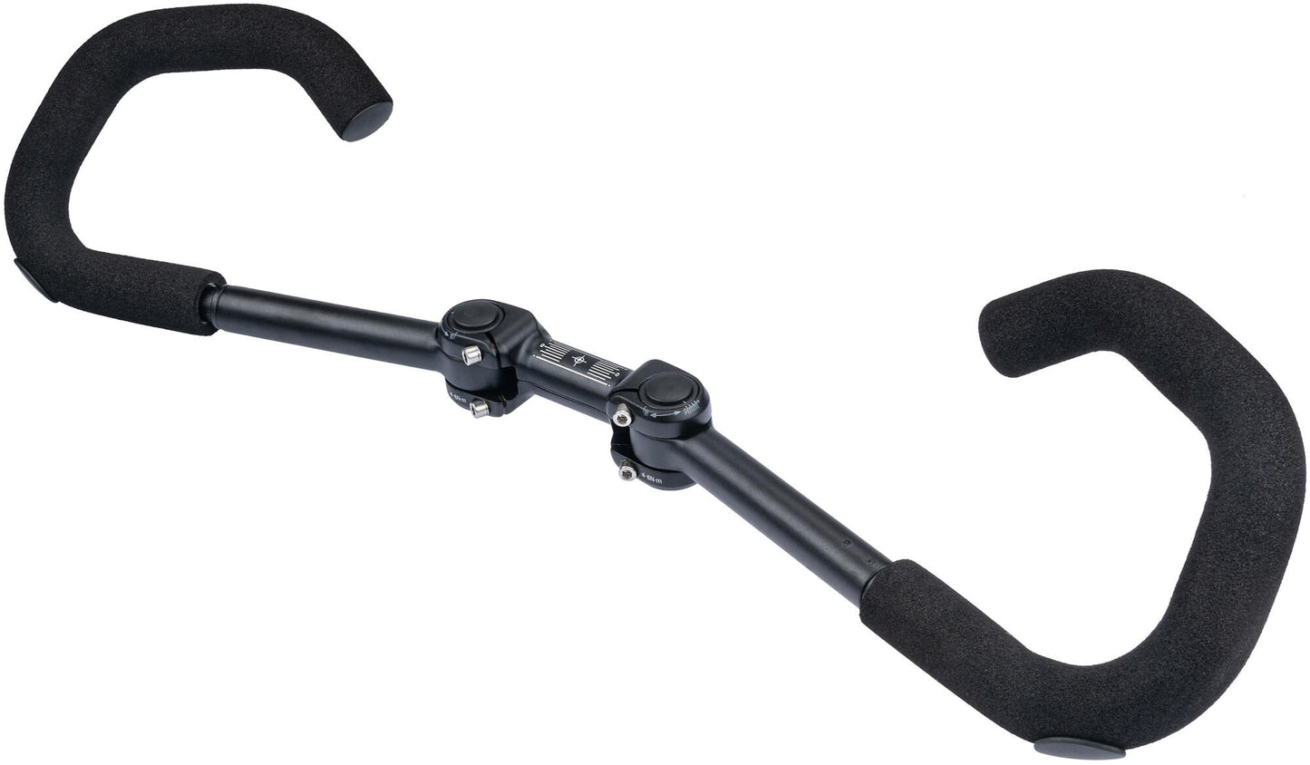 Primera dirección de mariposa AHS Premium 25.4 Negro ajustable