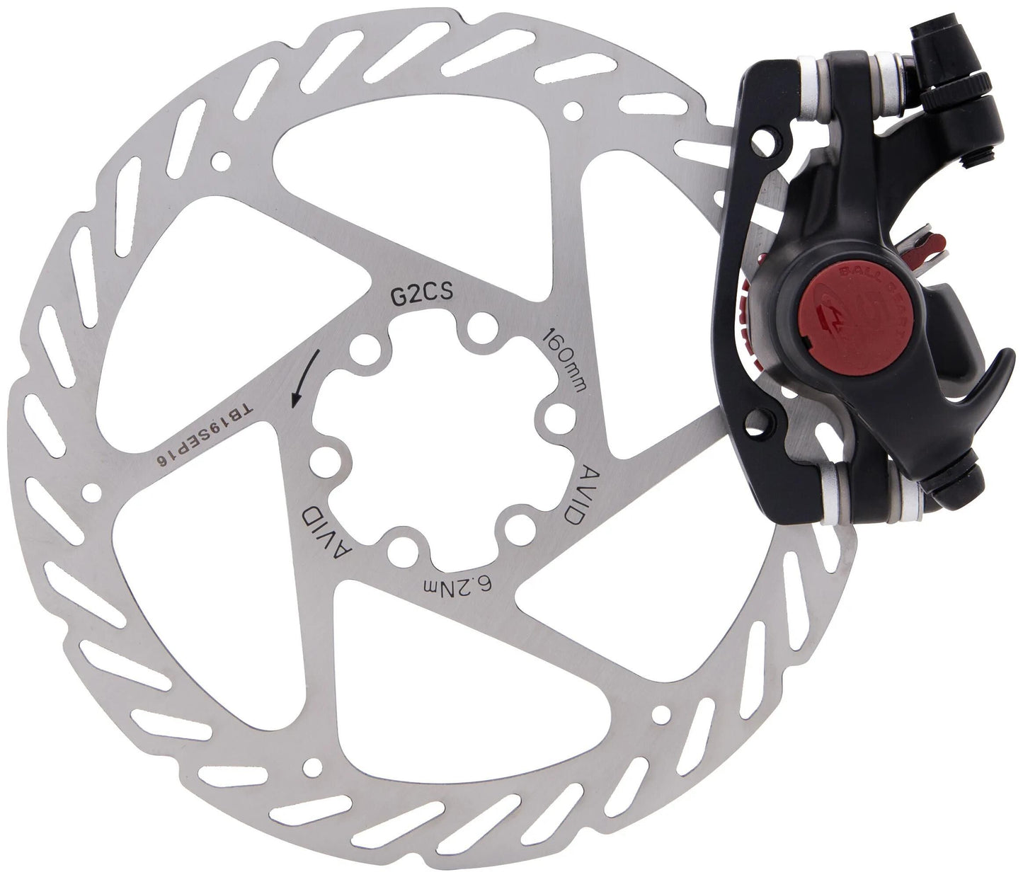 Avido disco br. BB7 MTB 160 mm