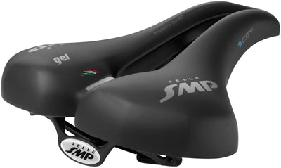 SMP Zadel E-city gel zwart