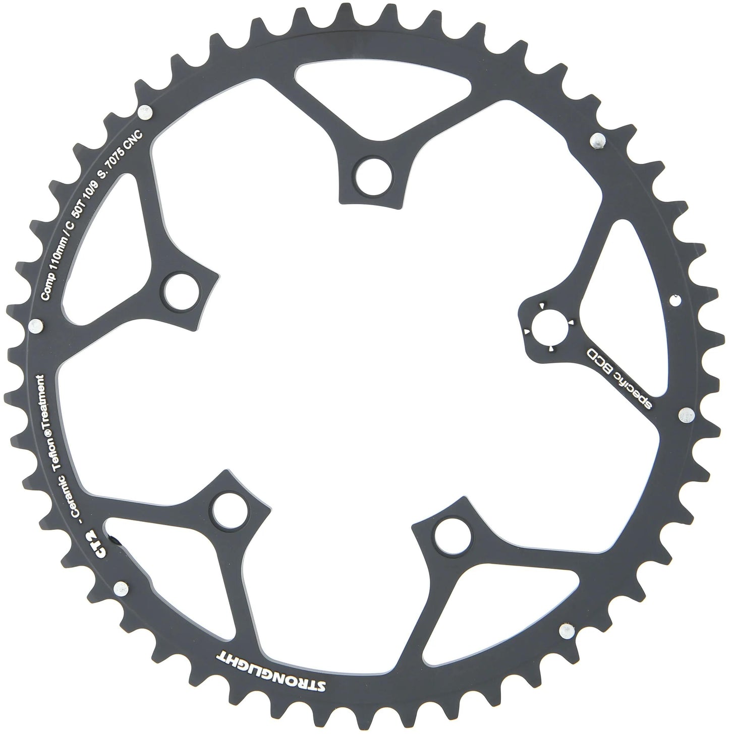 Stronglight kettingblad ct2 chain ring strongl. ct2 cd110mm f.campa10 51t