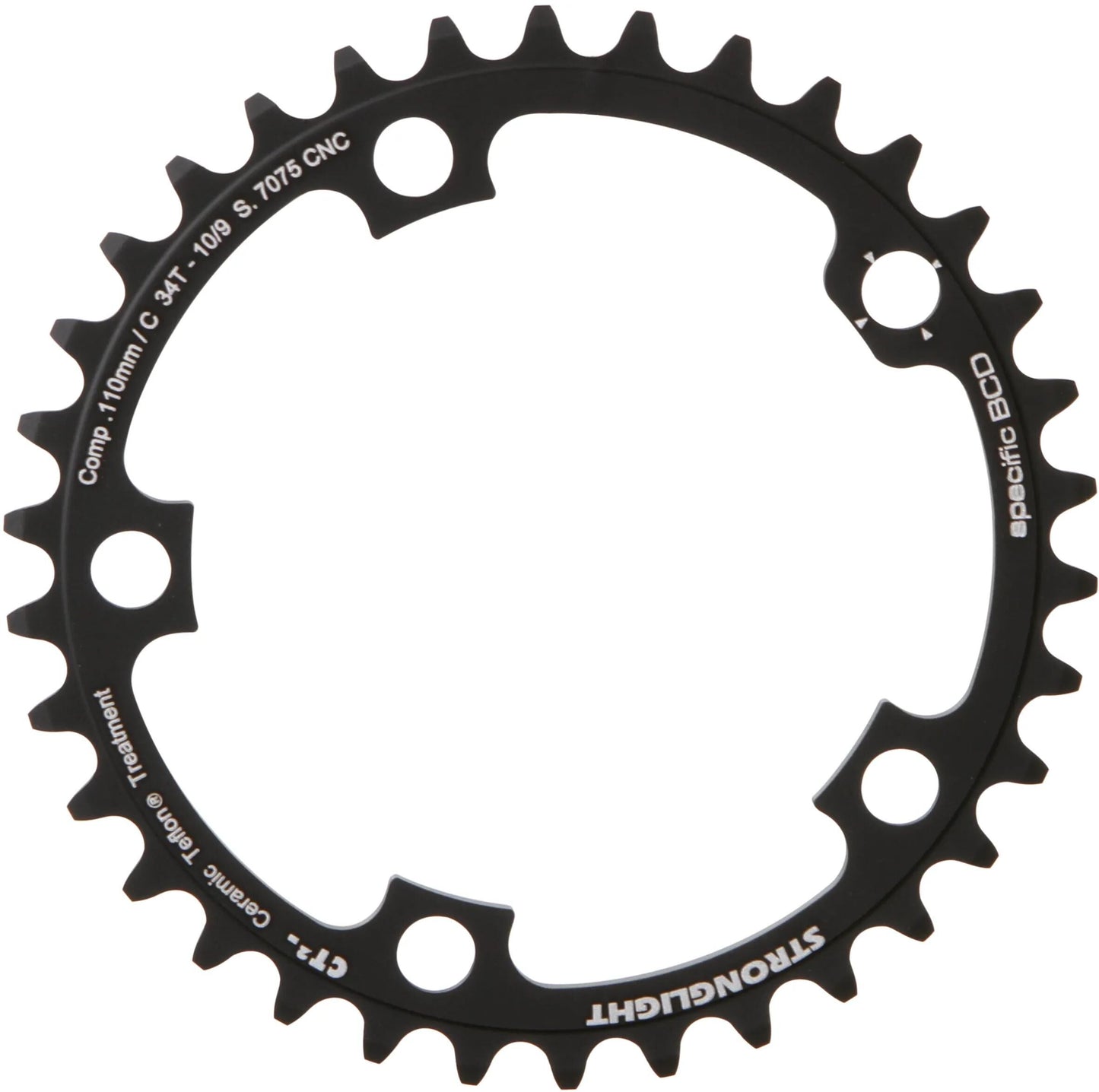 Stronglight kettingblad ct2 chain ring strongl. ct2 cd110mm f.campa10 36t