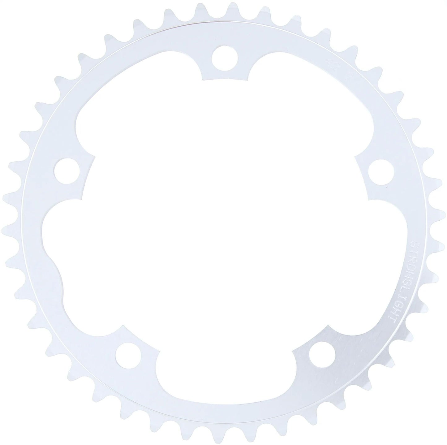Anello a catena forte. CD130mm 42T SIL.