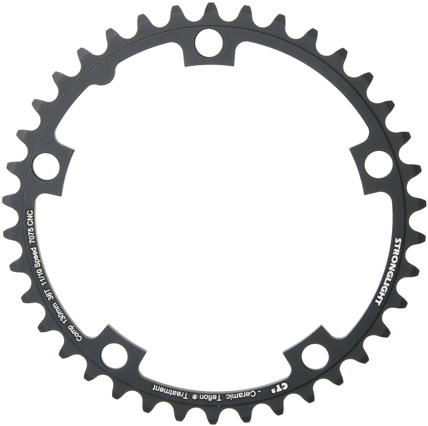 Anello a catena forte Strongl.ct2 38t alu nero