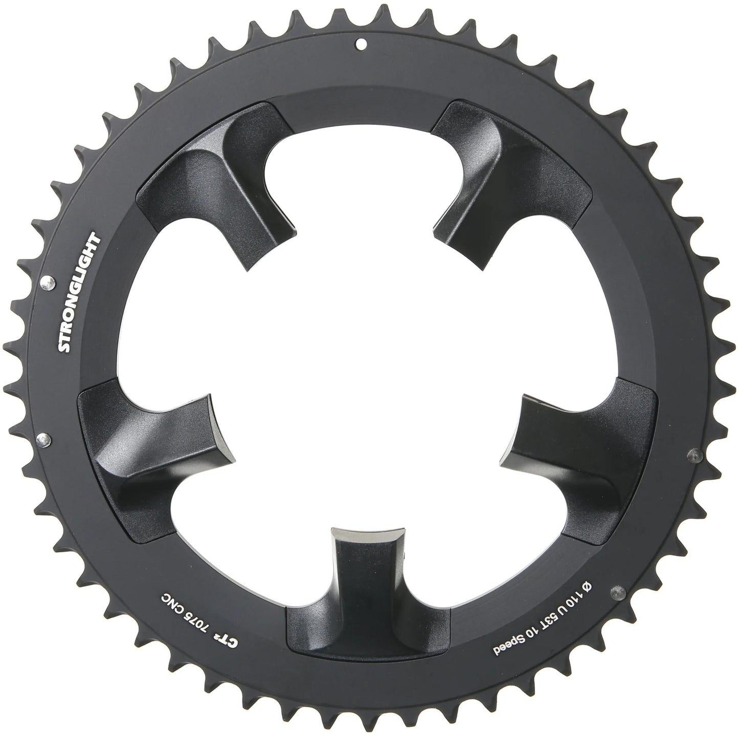 Anello a catena Stronglight Strongl.CT2 53T CER.-Teflon Coat.