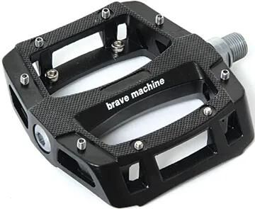 Pedali coraggiosi freeride coppia nero
