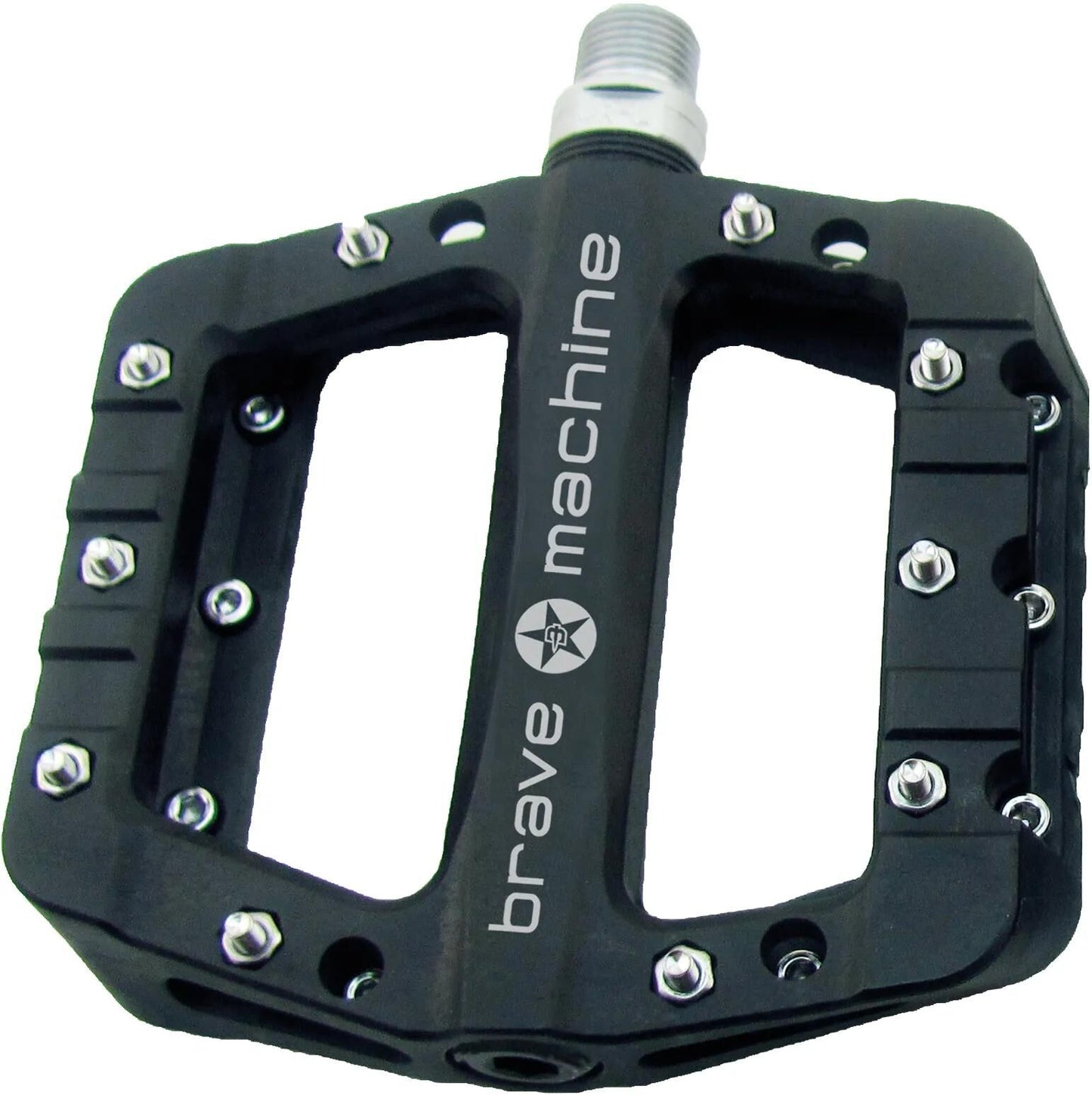Pedal de plataforma valiente Pedal Dirt Light Negro