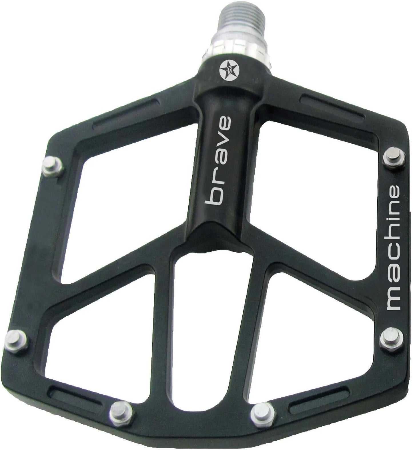 Pedal de plataforma valiente Superthin Black