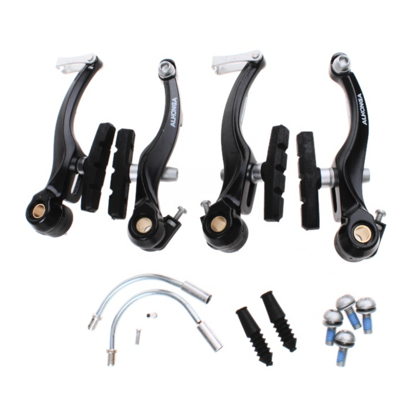 V-Brake REM-Set Black Front + posteriore Completo