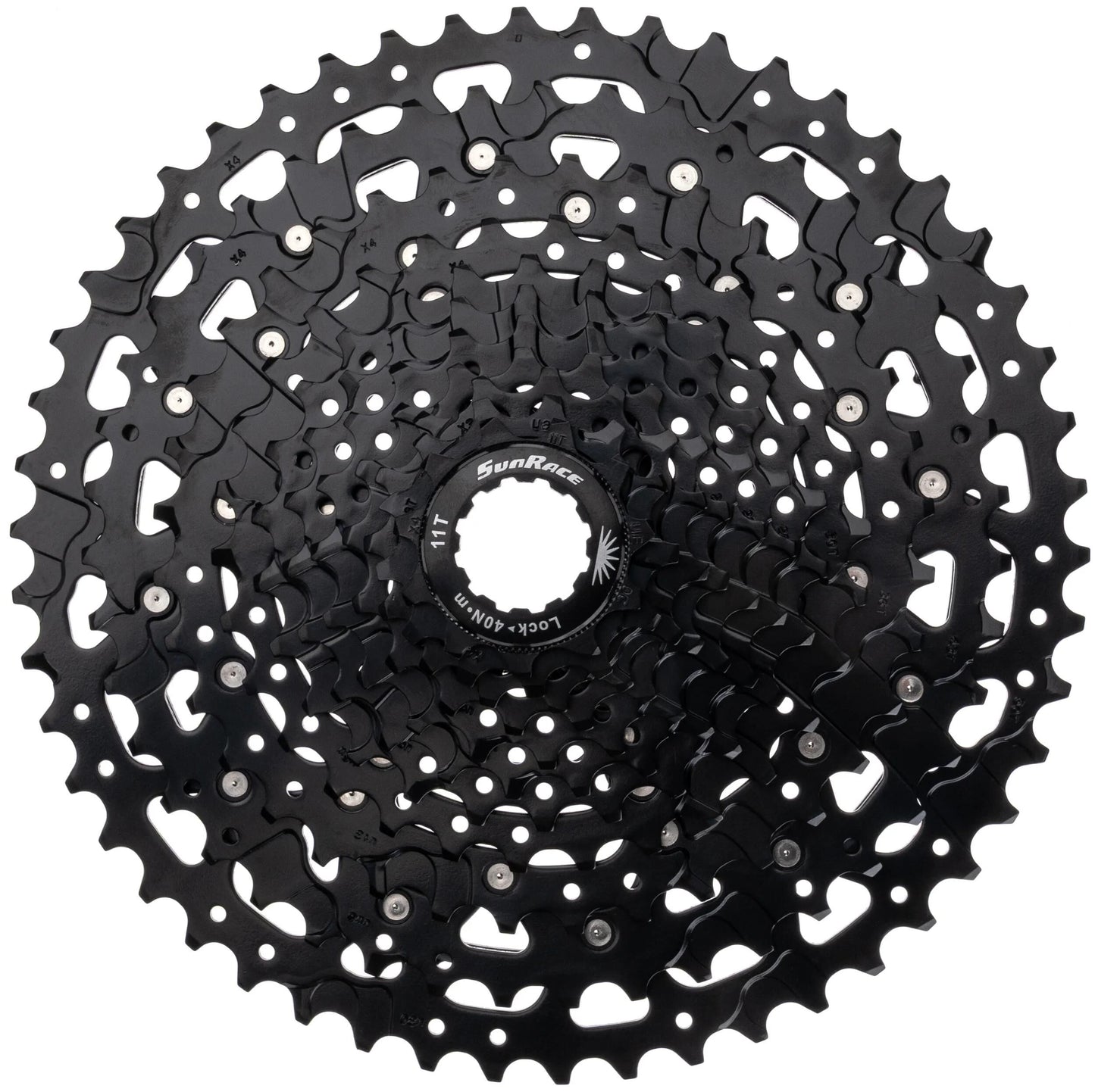 Cassette sunrace csux400 700 casete csux400 11f.f.cues 11-50 negro