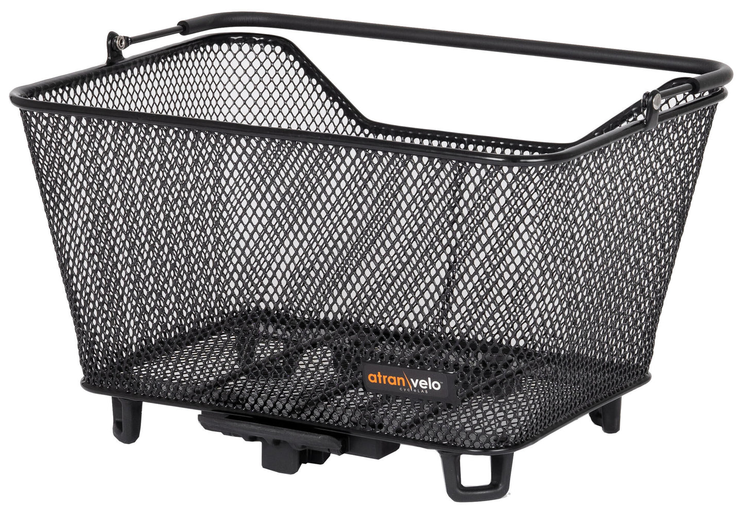 Cesta para bicicleta atranvelo, en la parte trasera de la cesta trasera daily s avs at.velo daily s avs acero