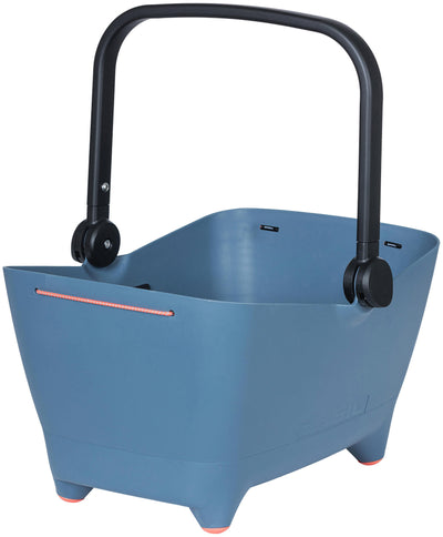 Basil Buddy KF - Canasta de bicicletas para perros - Primero - Denim desteñido