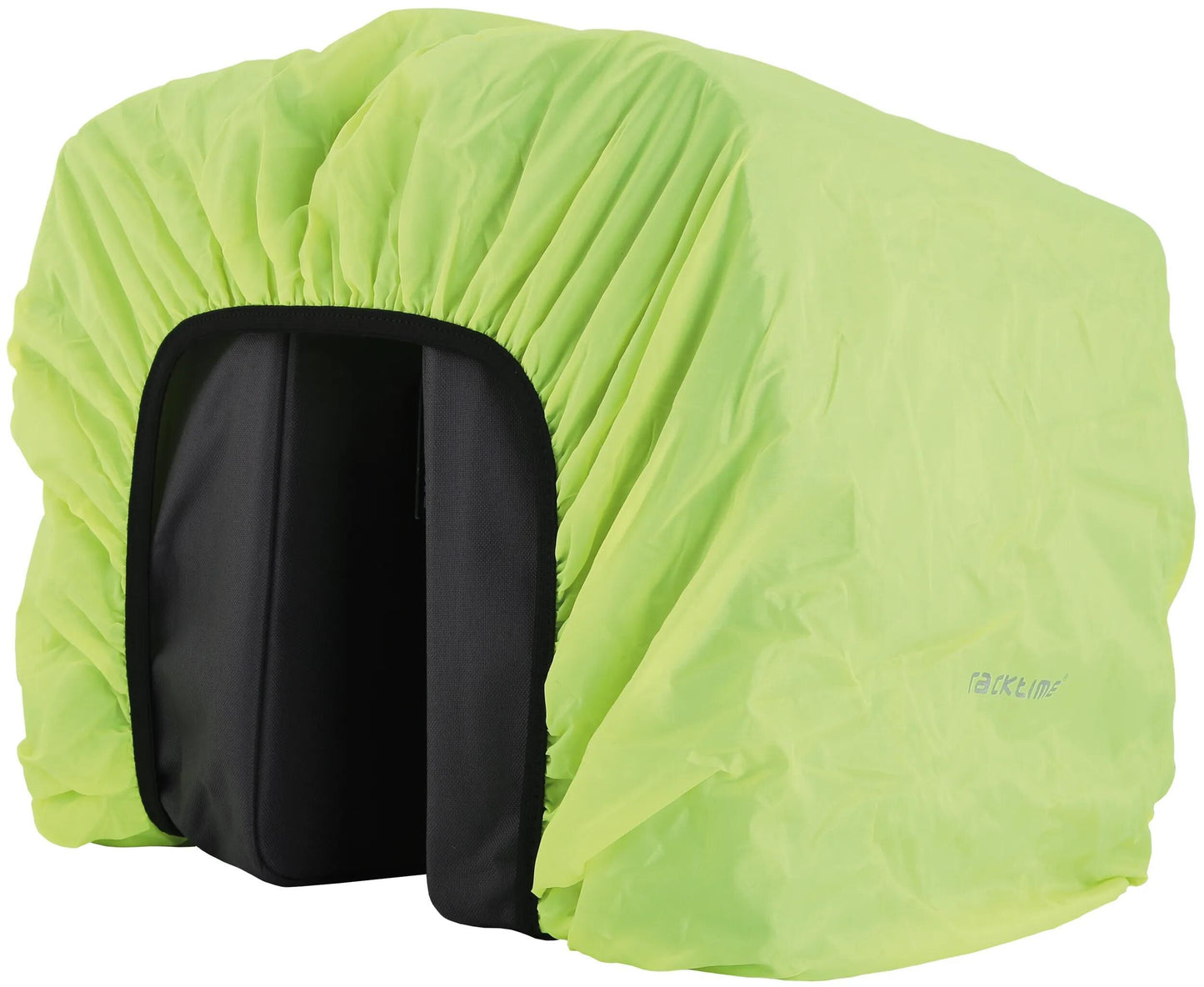 Cubierta de lluvia de racktime amarillo, bolsa f.twin