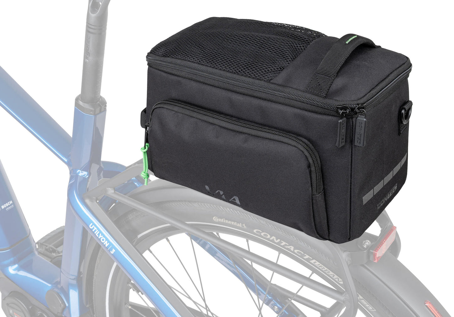 Contec bolsa portaequipajes via commuter ct alforja via commuter rt negro