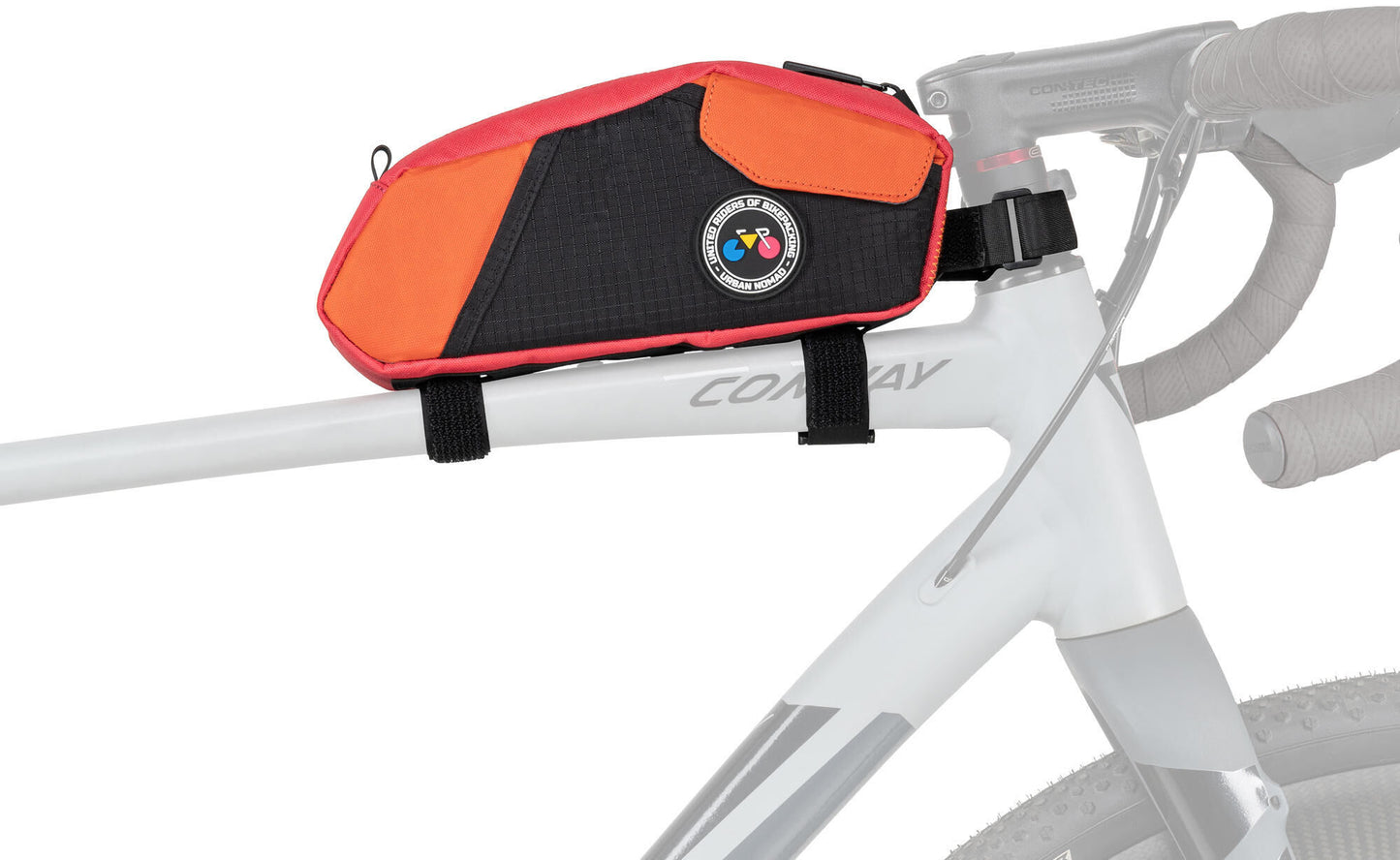 Borsa da telaio Contec Urban Nomad per tubo orizzontale 1,5. Borsa per tubo orizzontale ct urban nomad per tubo orizzontale 1.5 arancione