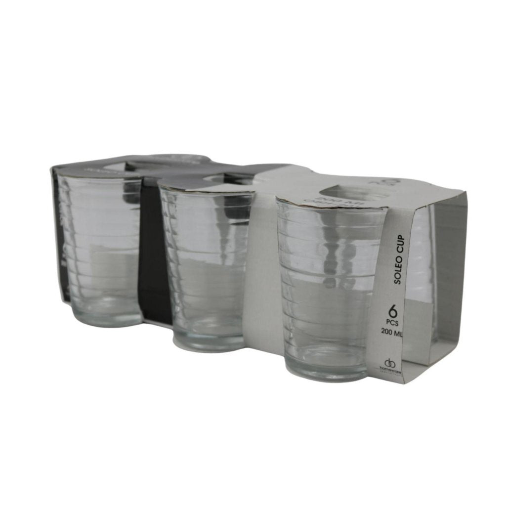 Bicchiere soleo 3 pezzi 200ml | 6 pezzi
