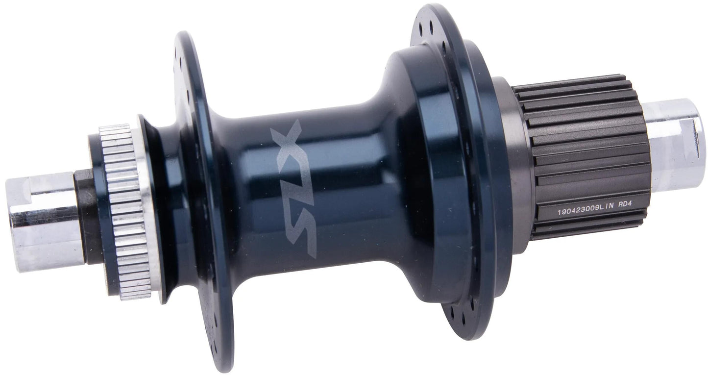 Shimano achternaaf slx fh-m7110 7130 shim.r.hub slx fhm7110 32h 142mm axle cl 12sp bl