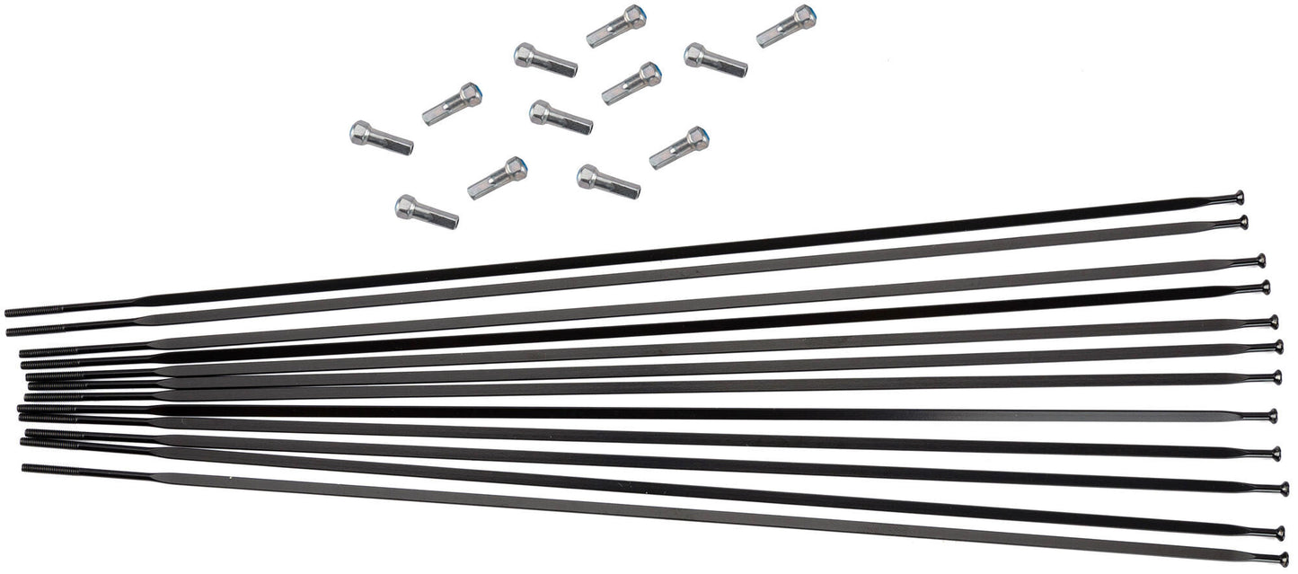 Mavic Reste Spoke Fr.+posteriore a sinistra 296mm