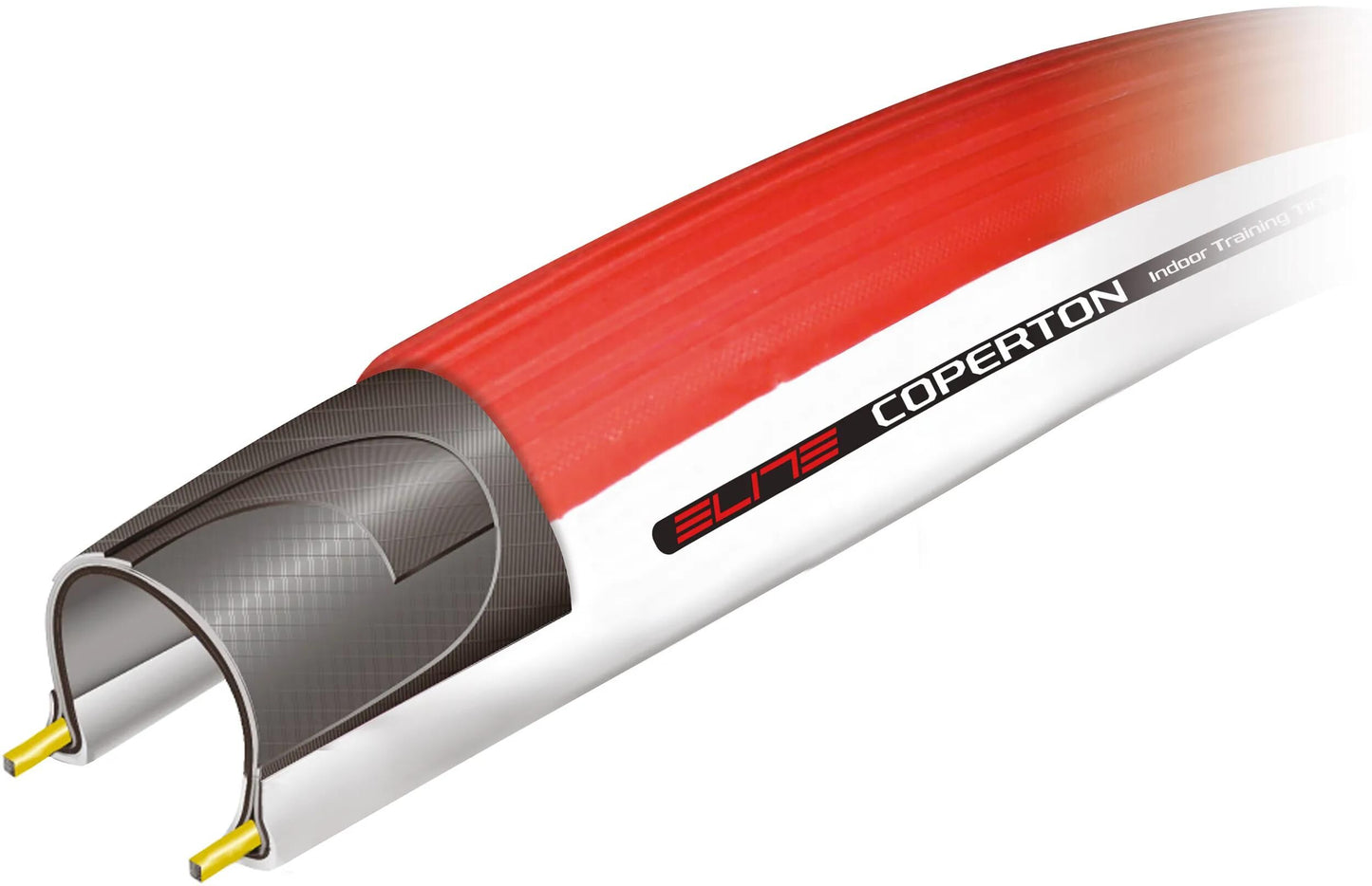 Copertone da allenamento Elite coperton 700c copertone coperton 700c rosso