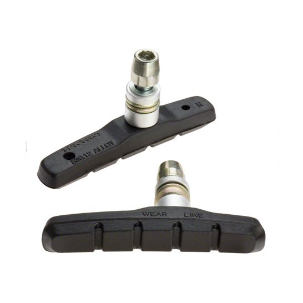 Pastiglie dei freni v-free 72 x 13 mm neri 2 pezzi