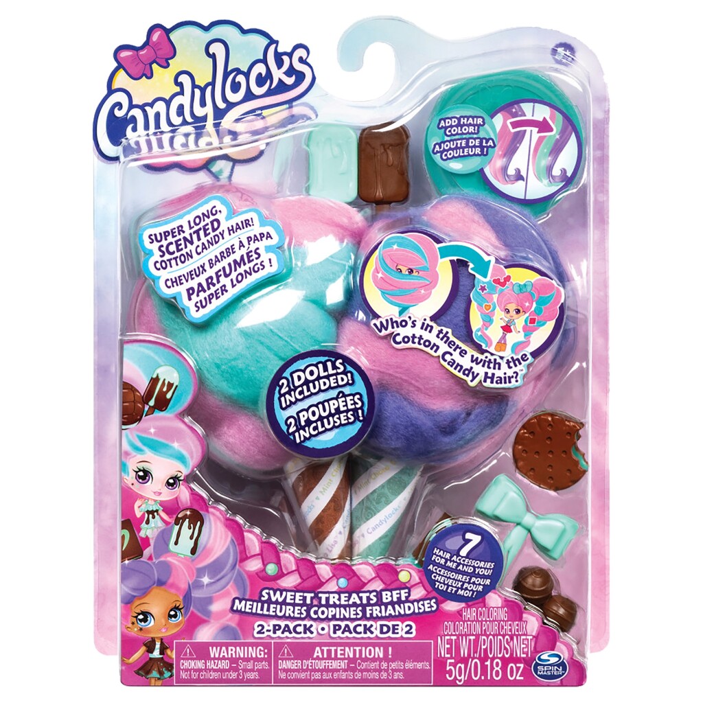 Spin Master Spin Candylocks Sweat Tearts BFF con 2 muñecas