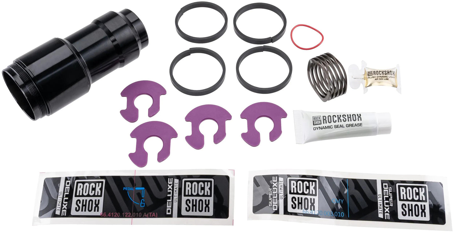 Kit di aggiornamento Rockshox super deluxe linear xl air can kit di aggiornamento rs sup.del. lineare xl 57,5-65 mm