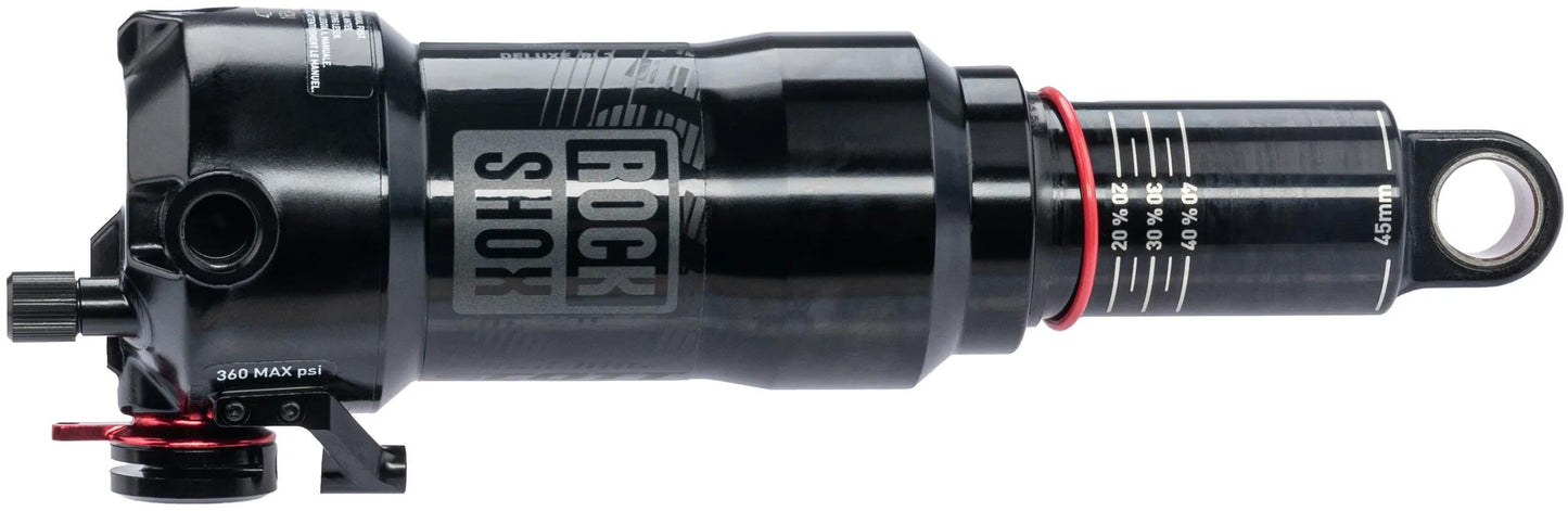 Rockshox schokdemper deluxe nude rlc3 rear skock rs del.nude rlc3 165 x 45mm