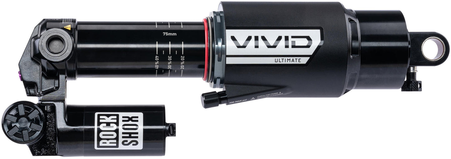 Rockshox trasero trasero RS Vivid Ult. DH RC2 225 x 75 mm