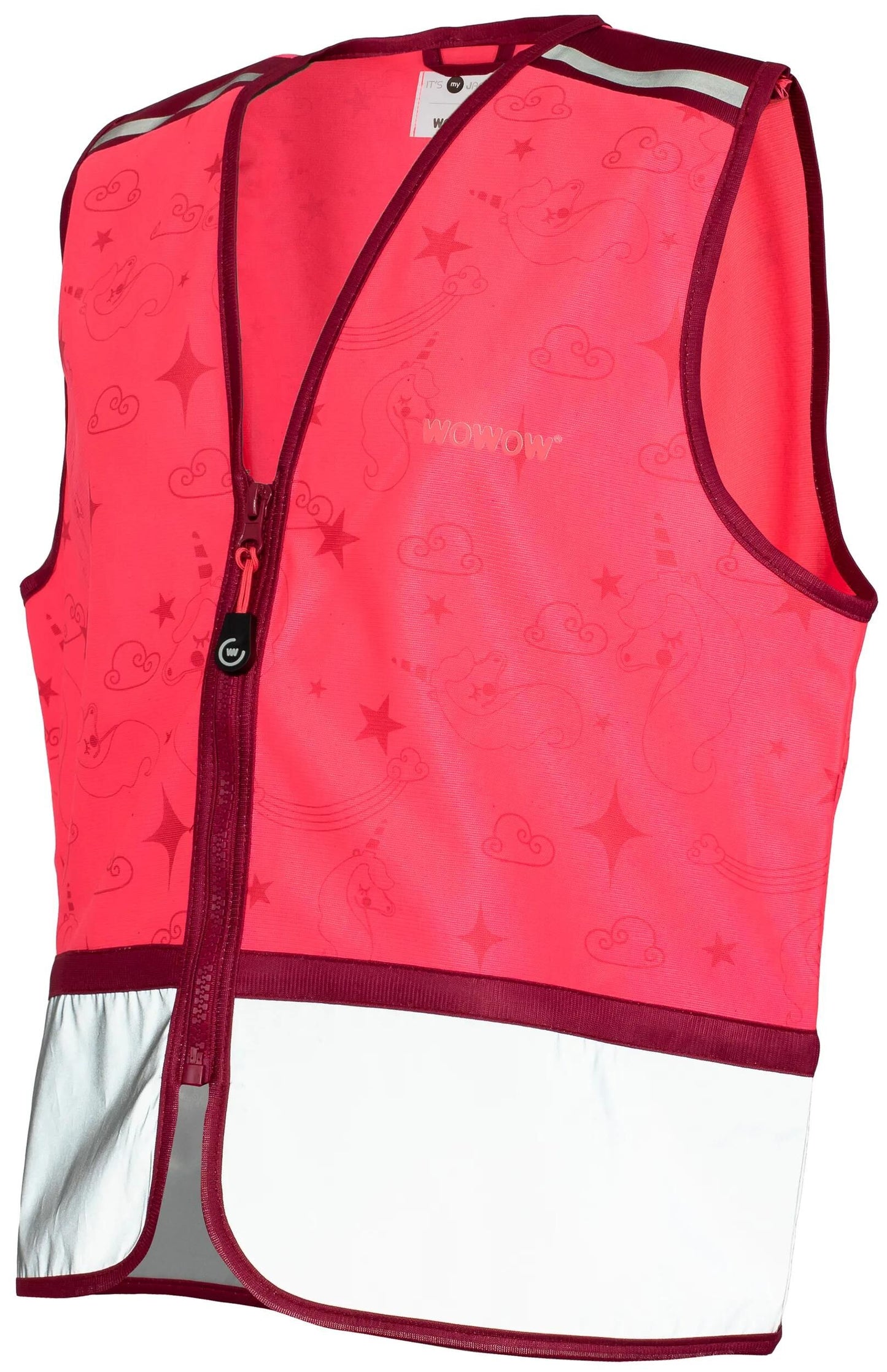 Wowow gilet per bambini zippy rosa m