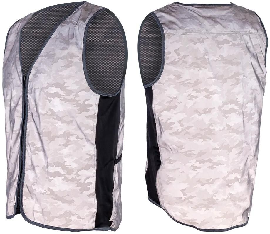 Wowow vest titanium refl.vest titanium size s
