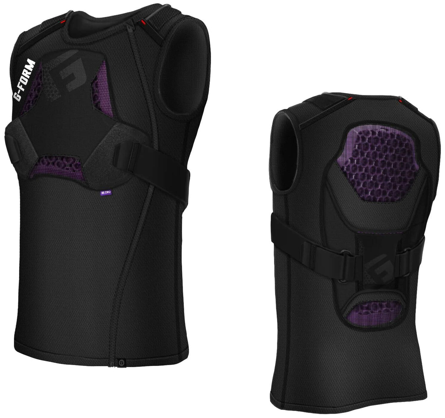 G-FORM TOTH DETTO PROT. MX Spike Size S Black