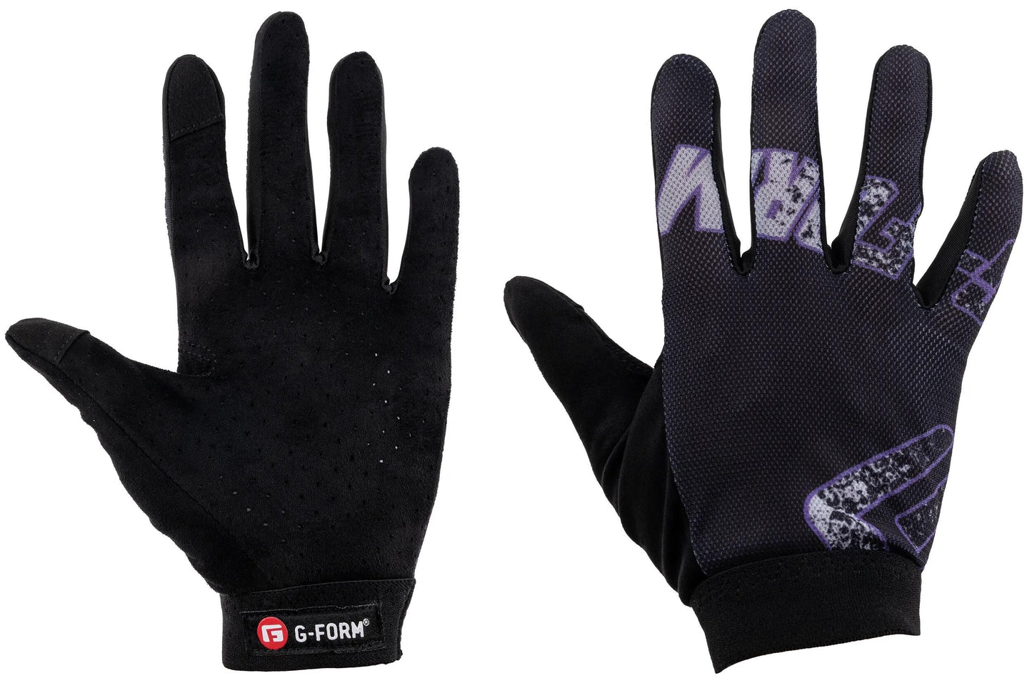 Guantes forma G tempo juvenil guante tempo juvenil talla l xl negro violeta