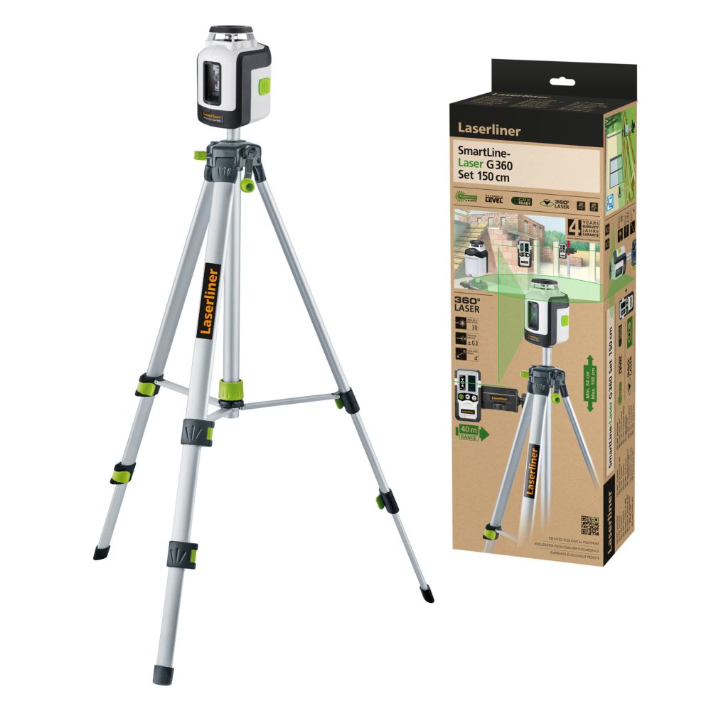 Laserliner smartline laser g360 linea laser RX set 150 cm - 081.118e