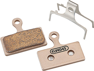 Conjunto de bloque de freno de disco Elvedes Shimano BR -M666, M785, M985, M988, R785, RS785 - Sinterizado (1 par)