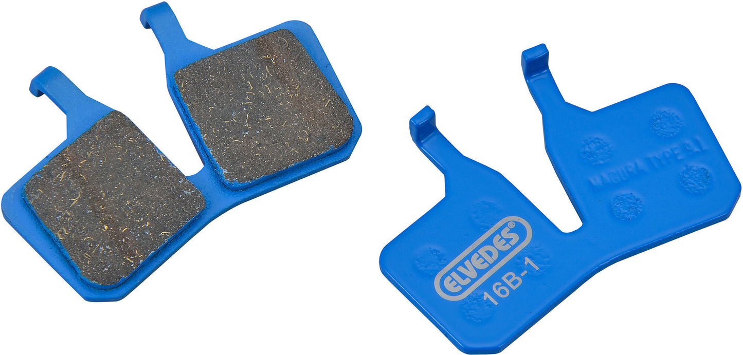 Juego pastillas freno disco Elvedes orgánicas Magura MT5 MT7 (1 par)