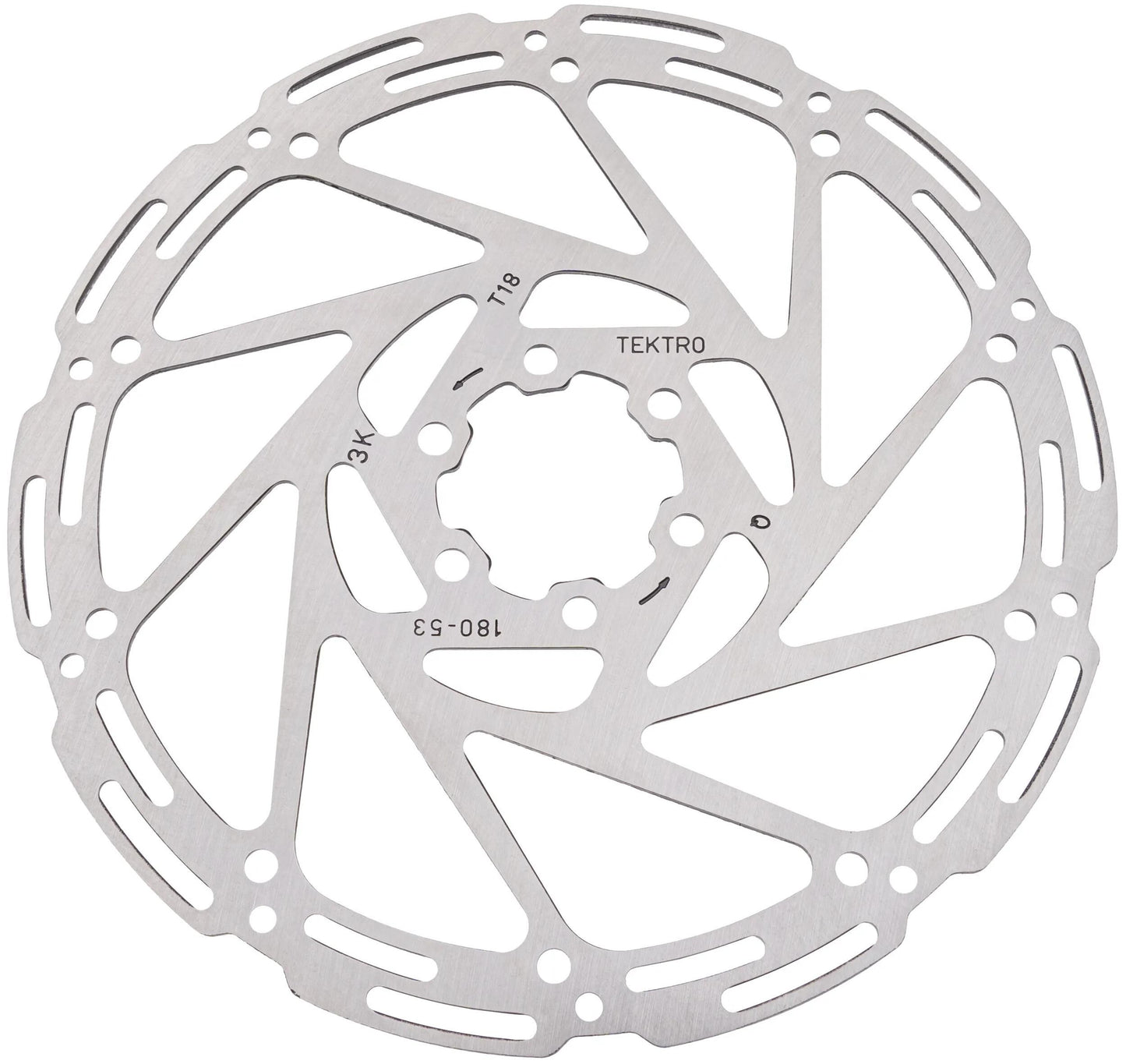 Disco freno Tektro tr53 dischi freno tr180-53 6 fori 1,8 mm