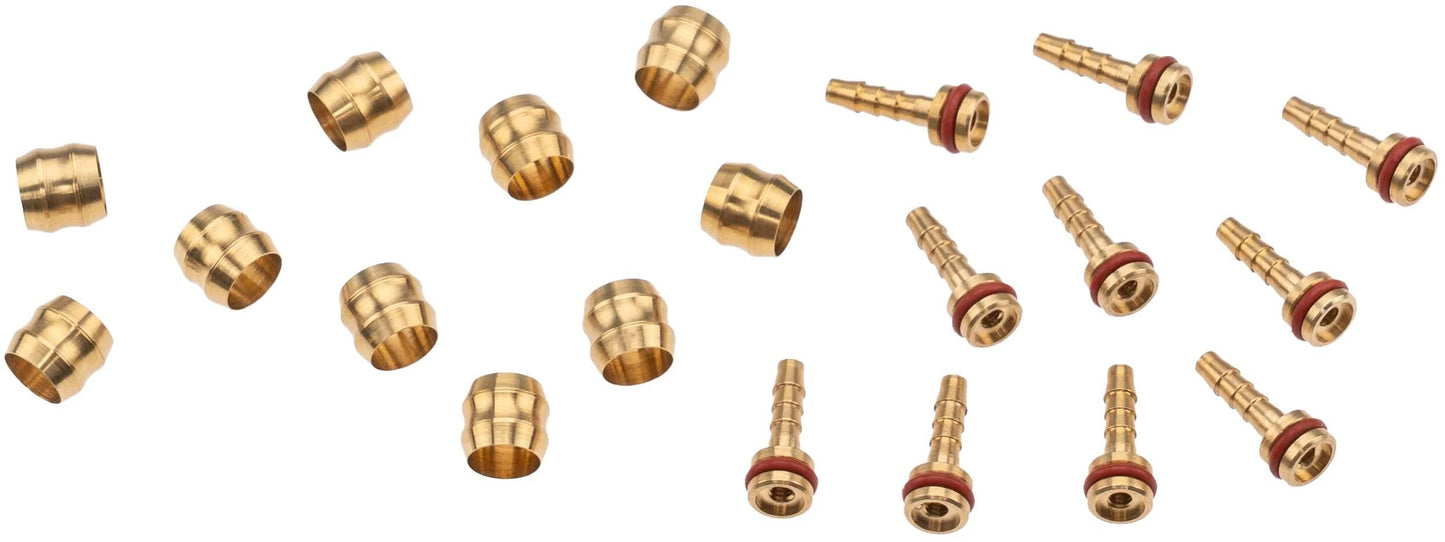 Kit tubi freno Tektro set perni oliva 10 set 5,0 mm