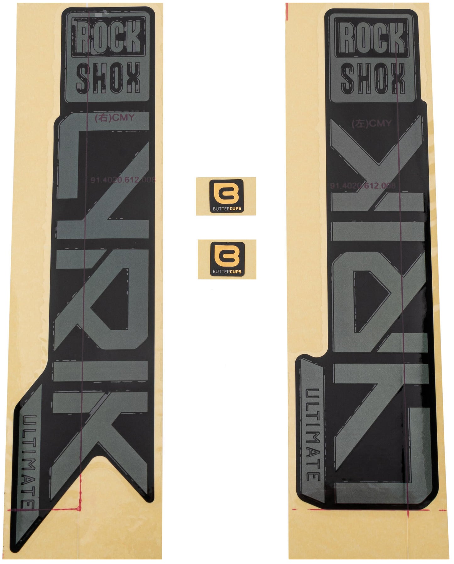 Rockshox Decal Set Rs Gloss Rainbow