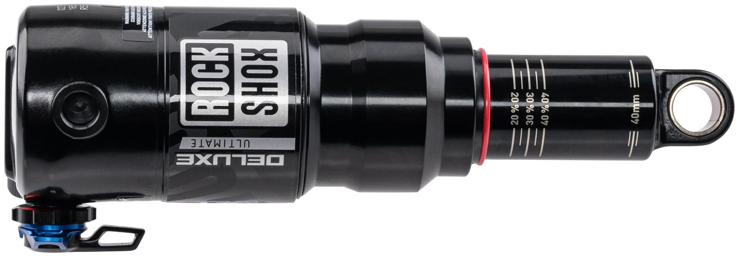 Amortiguador Rockshox deluxe ultimate rct amortiguador trasero rs deluxe ult. recto 165 x 40 mm