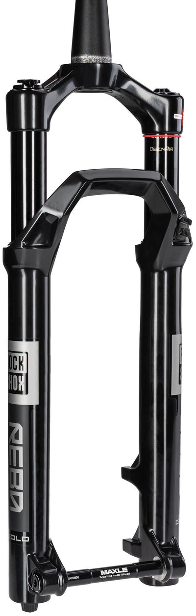Rockshox federgabel reba gold rs suspension fork reba g 27 100mm 2p rmt 44 black