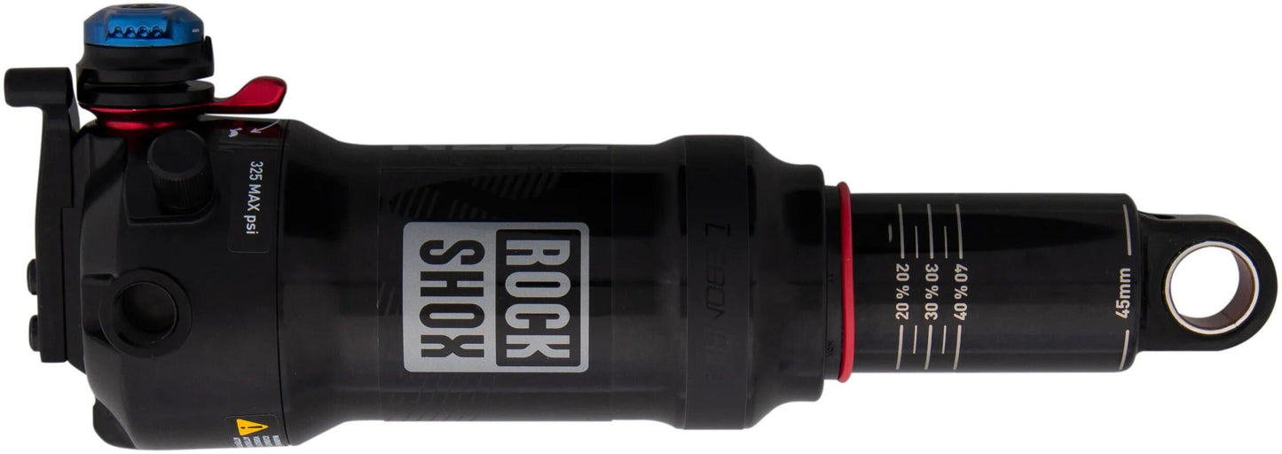 Amortiguador Rockshox deluxe nude rlc3 amortiguador trasero rs del.nude rlc3 165 x 45mm