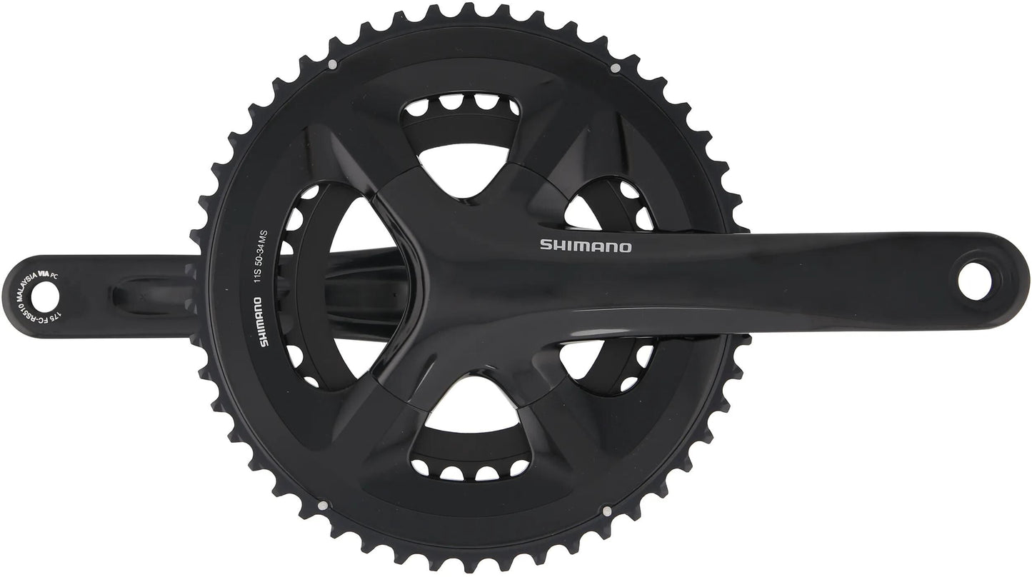 Shimano crankstel 105 fc-rs510 crankset shim.105 fcrs510 36 46t.175mm ht2 11sp