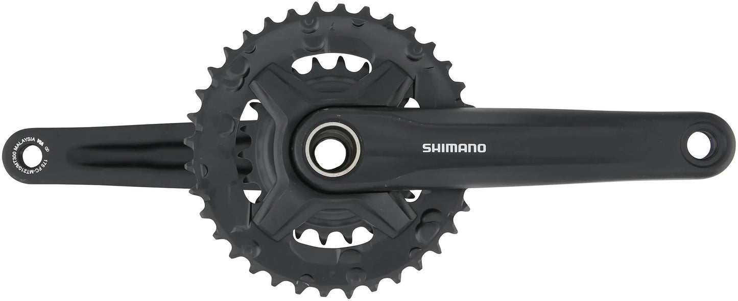 Shimano crankstel altus fc-mt210 cranks.shim. alt.fcmt210 22 36t.175mm 9sp bl.
