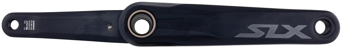 Shimano-Crankset de 12 velocidades SLX FC-M7130-1 sin chaleco de 170 mm-negro