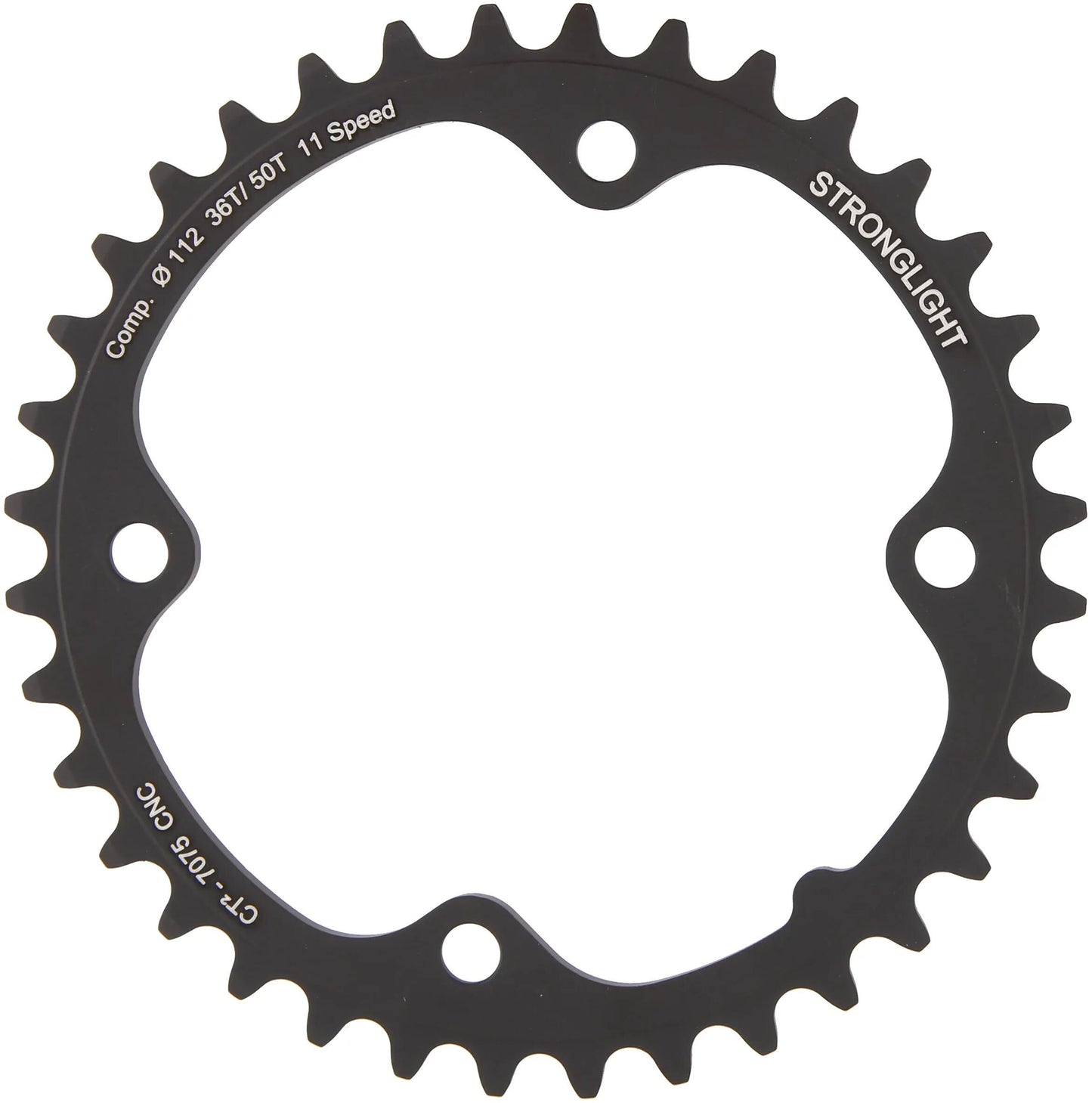 Anello a catena forte. CT2 36t interno cer.-tefl.coat.