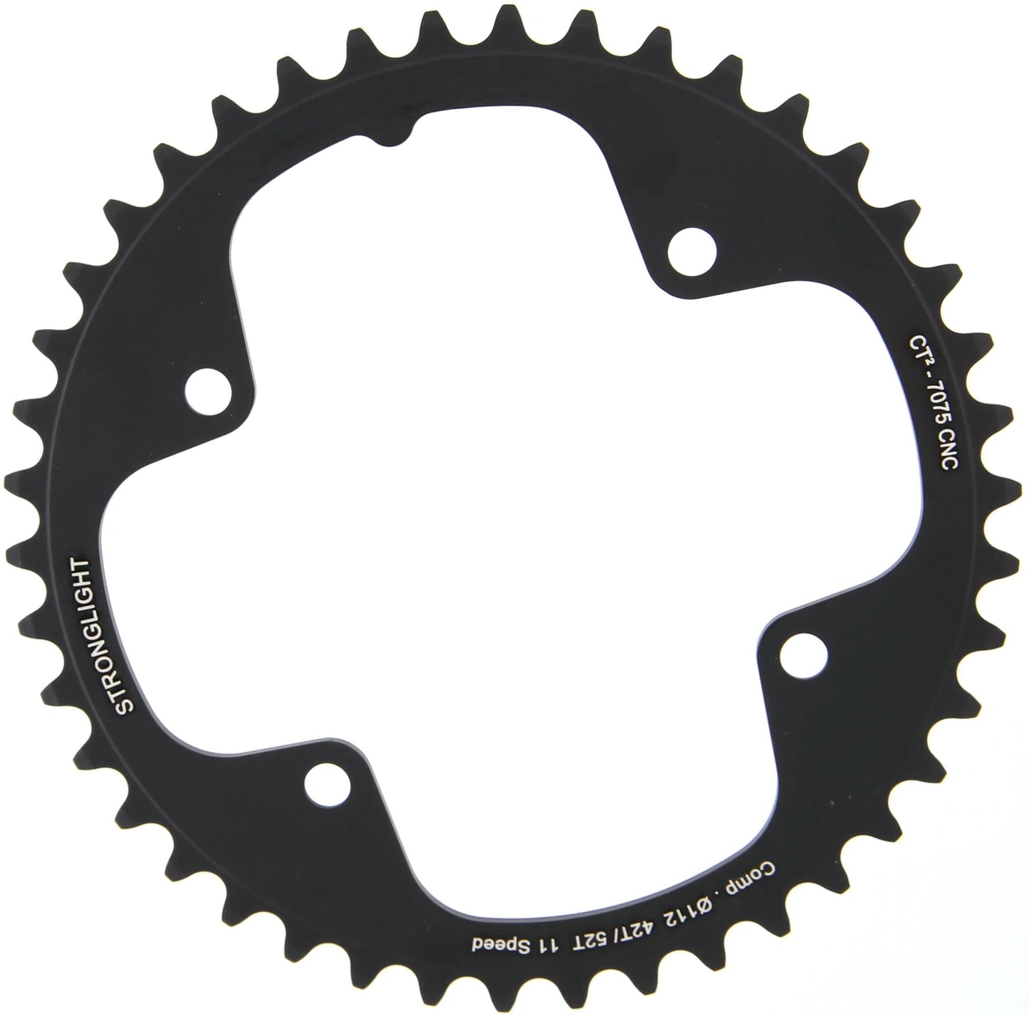 Anello a catena forte. CT2 42t interno cer.-tefl.coat.